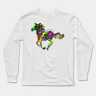Horse in the Wild Born to Be Free. Long Sleeve T-Shirt